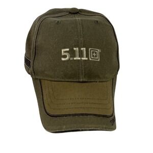 5.11 Tactical LA Police Gear Olive Green Adjustable Hat Cap‎ 2009 Cotton